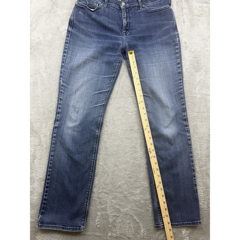 Levis 525 Perfect Waist Straight 31 X 32 Women's Jeans 12M Blue Cotton Stretch - Picture 9 of 14
